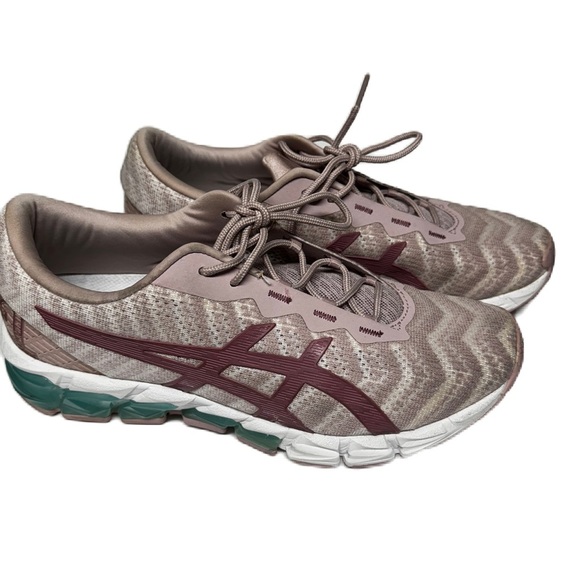 Asics Gel Quantum 180 5 Woman's Shoe Size 9.5 Color Pink Athletic Sport Casual - Picture 5 of 7